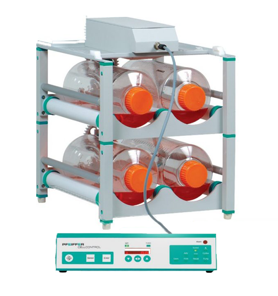 Cell cultivation in roller bottles CELLROLL LPP Group